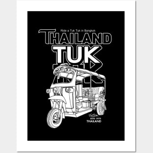 TUK TUK Thailand Posters and Art